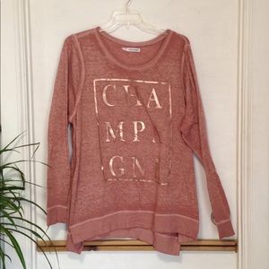 Light pink Champagne sweater
